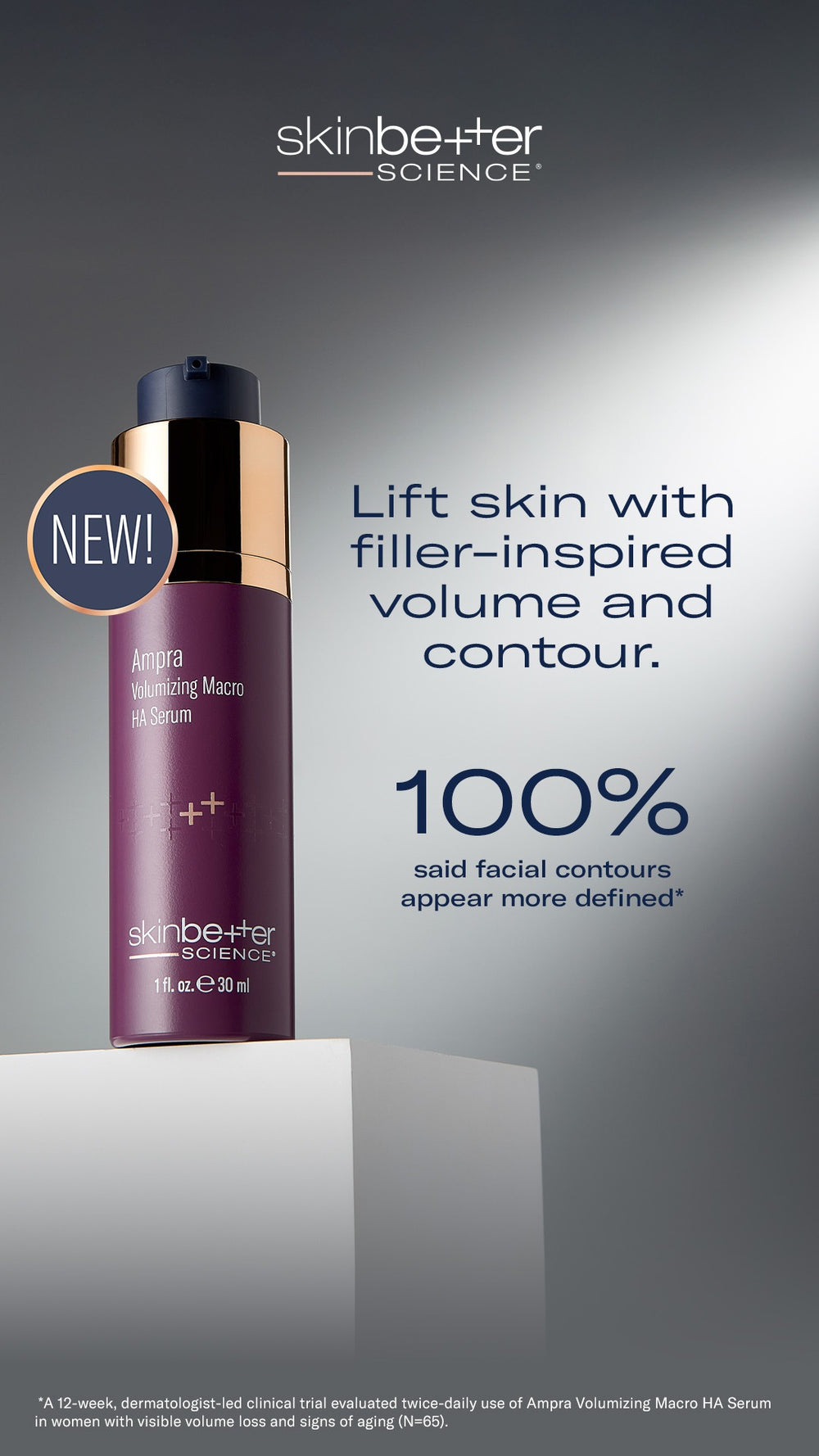 Skinbetter Ampra Volumizing Macro HA Serum