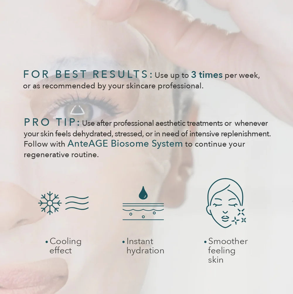 AnteAGE Biosome Sheet Mask - 3 Pack