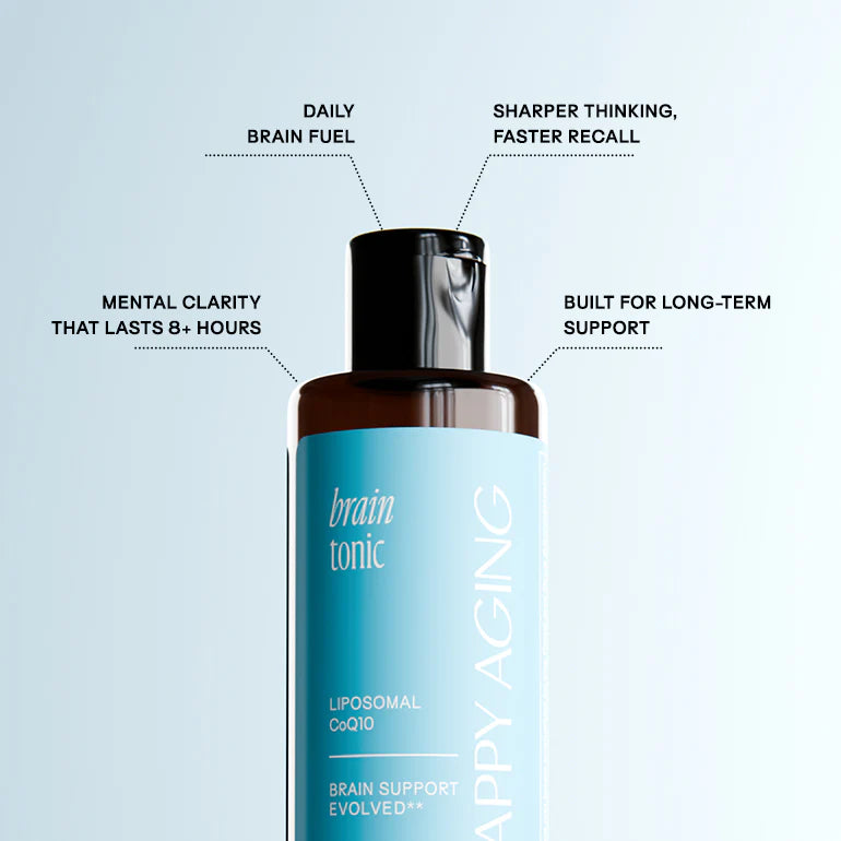 Happy Aging Brain Tonic Liposomal CoQ10