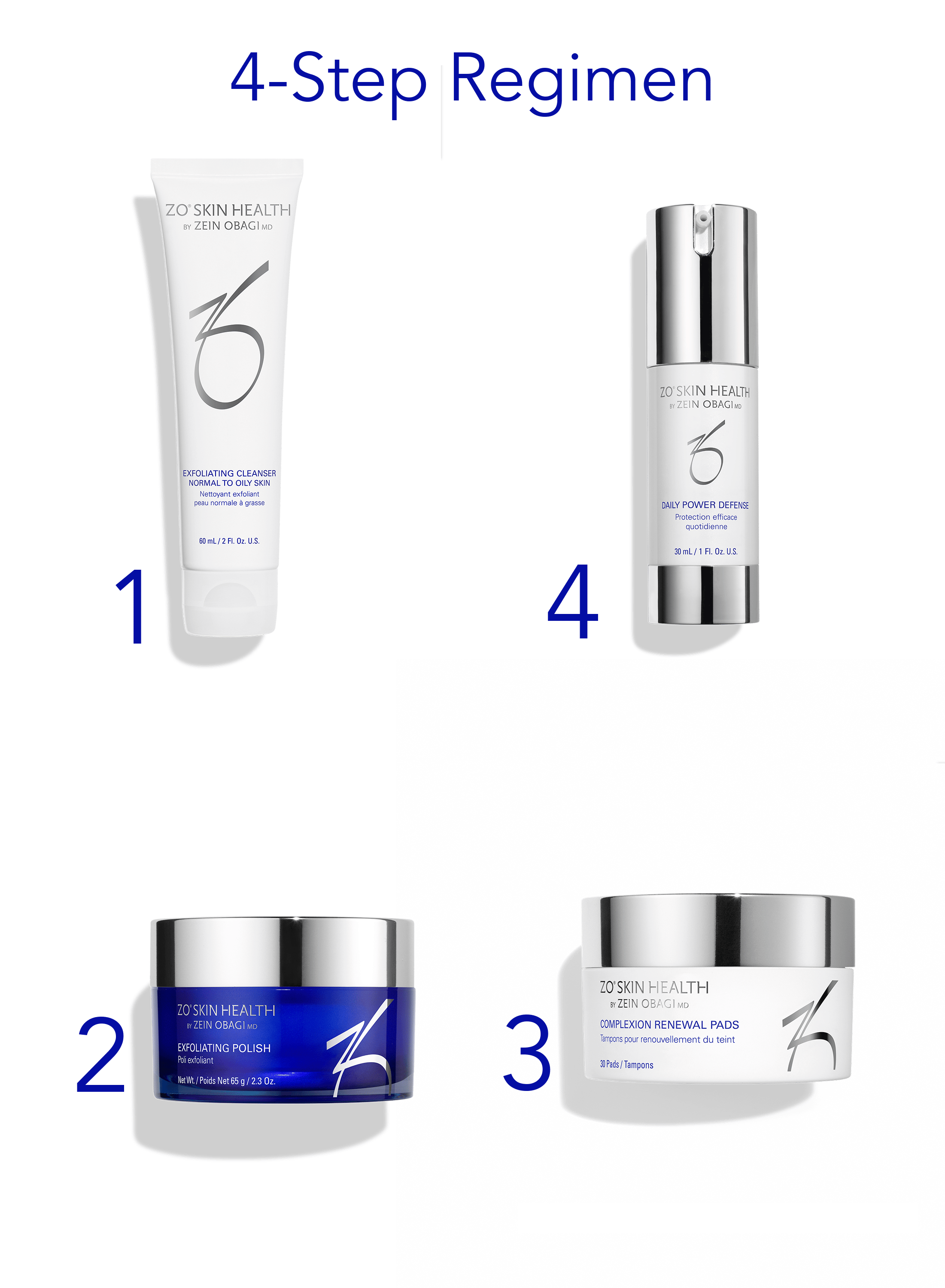 ZO Skin Health Daily Skincare Program