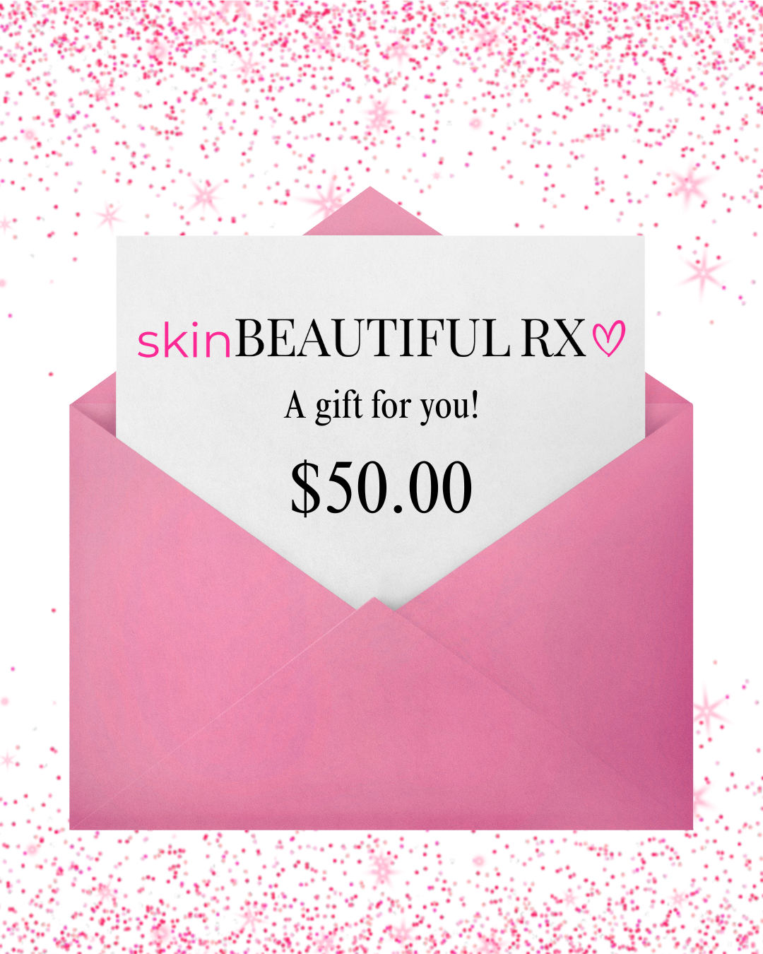rare beauty gift card skinBEAUTIFUL RX Gift Card