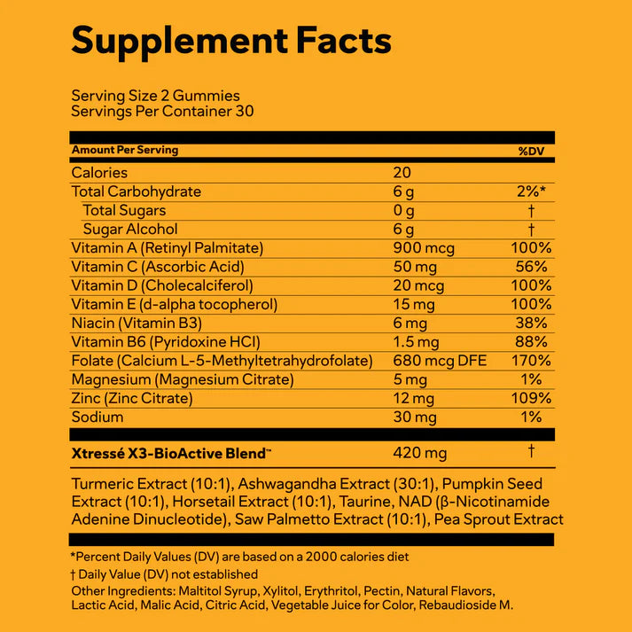 Xtresse Hair Growth Gummies