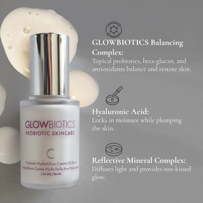 Glowbiotics MD Probiotic HydraGlow Cream Oil Pearl