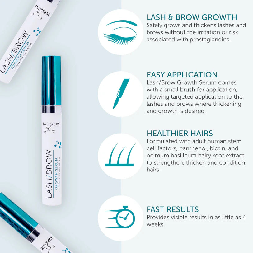 FactorFive Lash/Brow Growth Serum