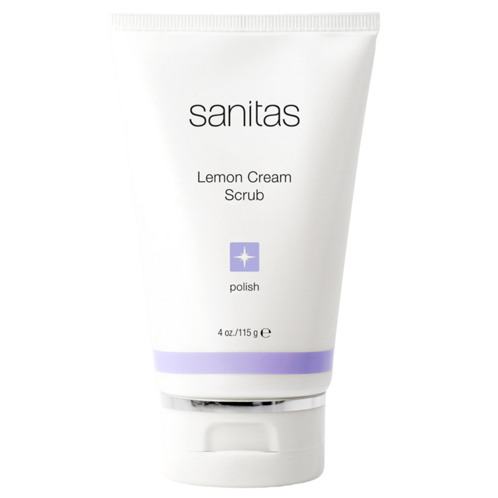 Sanitas Lemon Cream Scrub