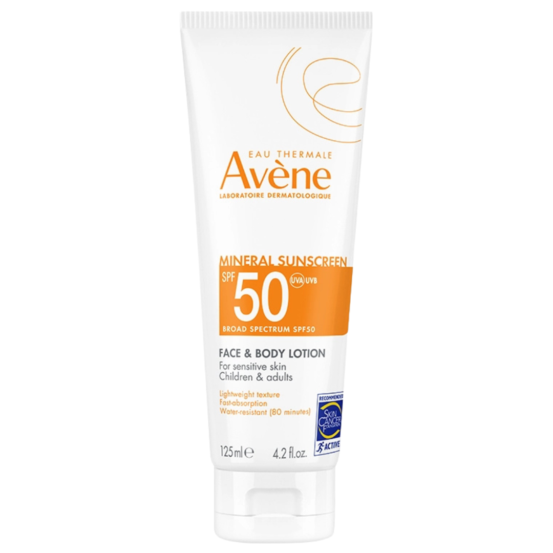 Avene Mineral Sunscreen Face & Body Lotion SPF 50