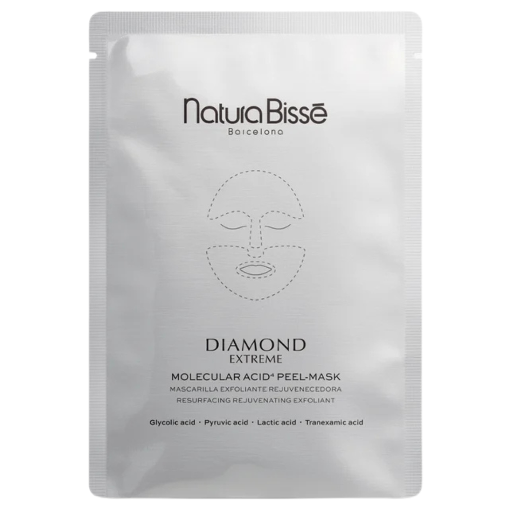 Natura Bisse Diamond Extreme Molecular Acid⁴ Peel-Mask - 8 Pack