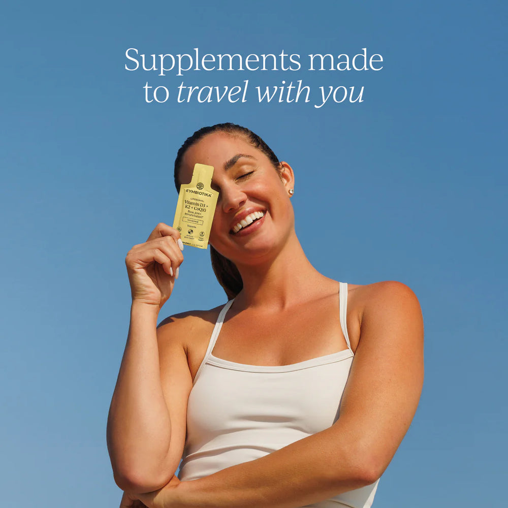 Cymbiotika Liposomal Vitamin D3 + K2 + CoQ10 Packets