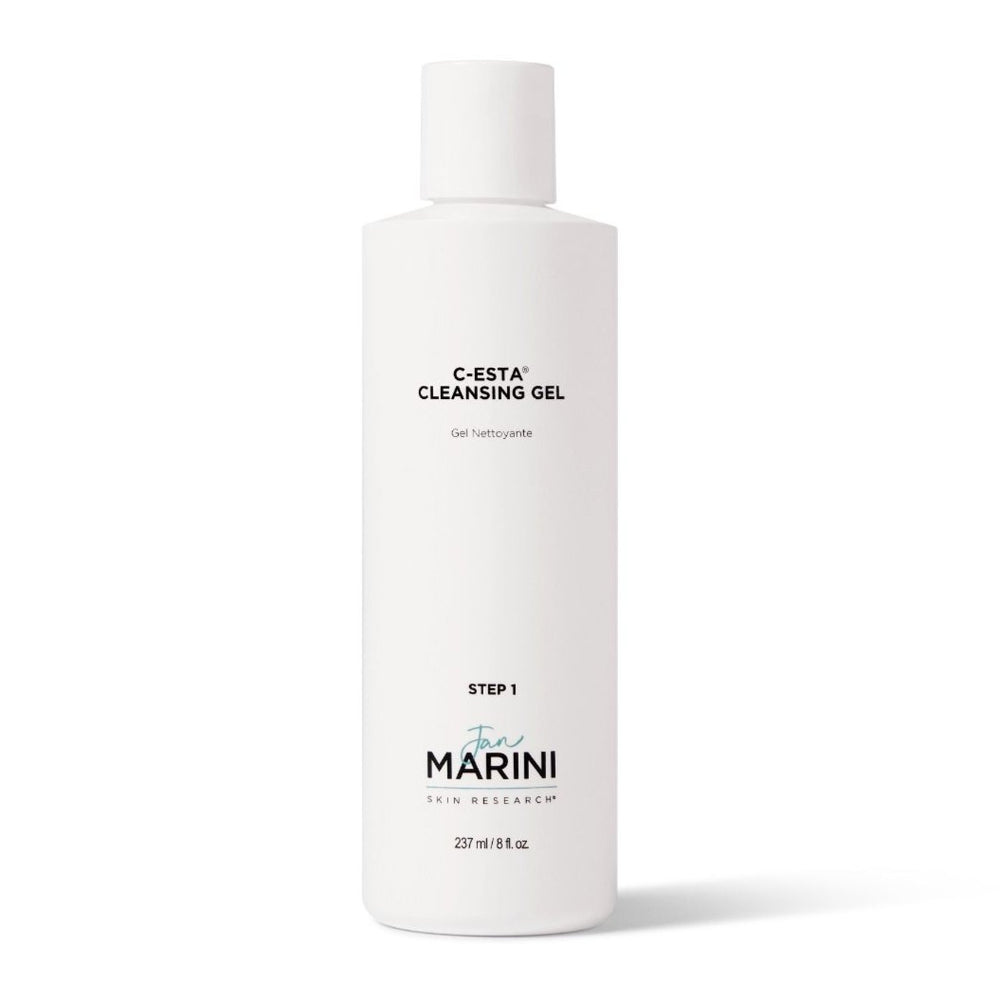 Use this Vitamin C and DMAE cleanser in the morning and evening. Gently massage a dime-size amount over wet or dry skin. C-ESTA Cleansing Gel is highly concentrated. Adding water produces more foaming lather. Remove with a clean, wet and wrung-out washcloth. Splash face 10-15 times with lukewarm water. Blot dry.