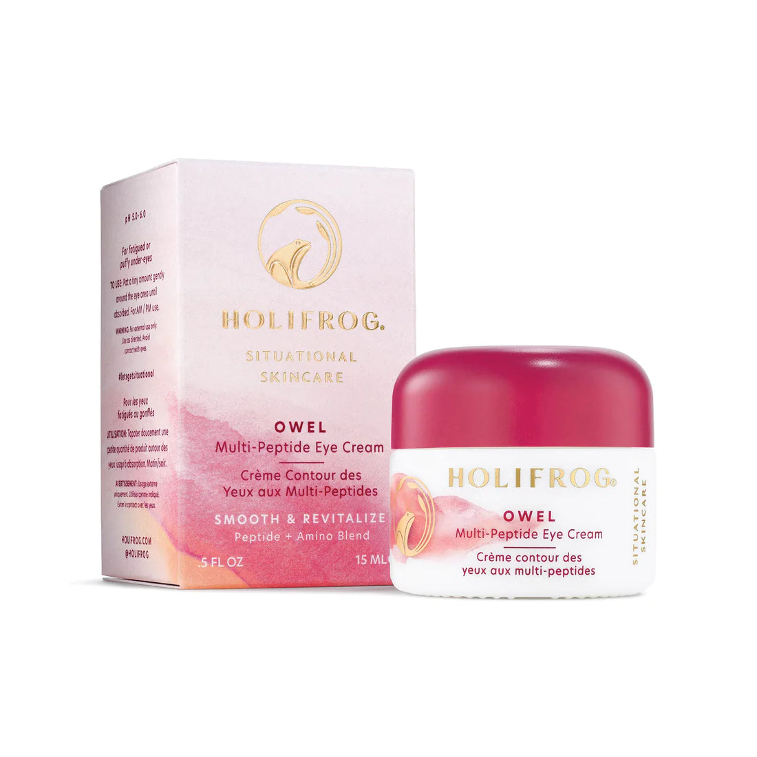 HoliFrog Owel Multi-Peptide Eye Cream