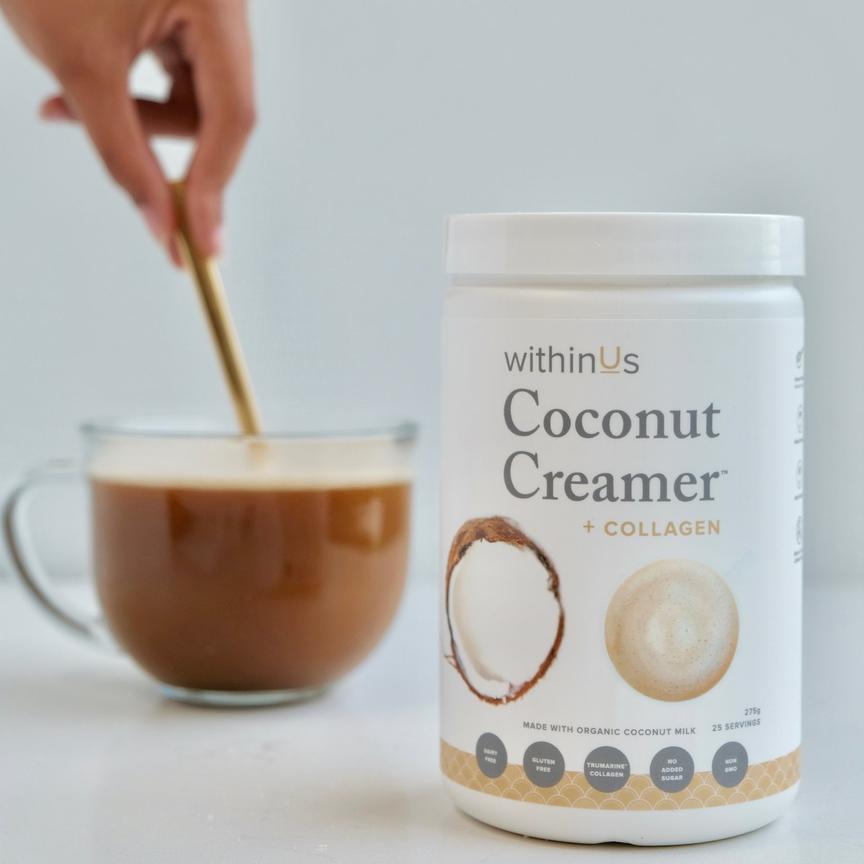 COLLAGEN POWERED™ COCONUT LATTE RECIPE  from WithinUs