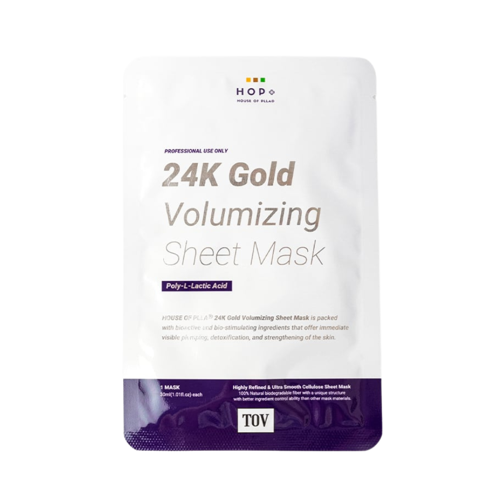 HOP+ 24k Gold Volumizing Sheet Mask