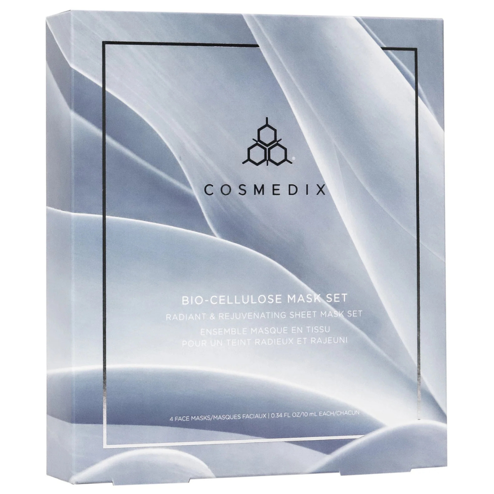 Cosmedix Bio-Cellulose Radiant & Rejuvenating Sheet Mask Set