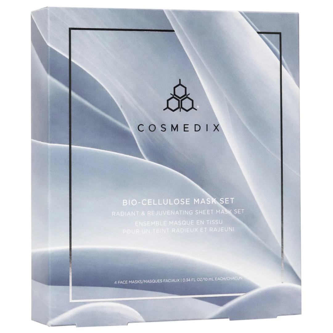 Cosmedix Bio-Cellulose Radiant & Rejuvenating Sheet Mask Set