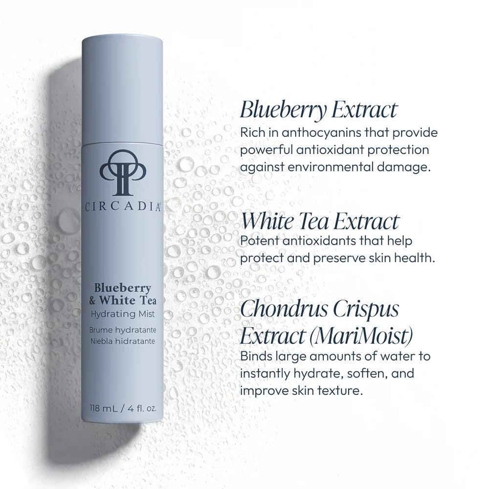Circadia Blueberry & White Tea Hydrating Mist