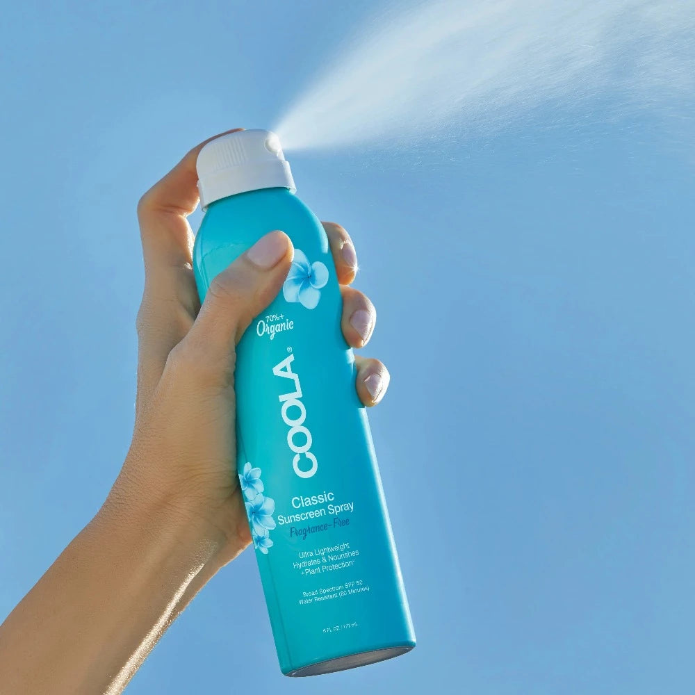 COOLA Classic Body Organic Sunscreen Spray SPF 50 - Fragrance Free