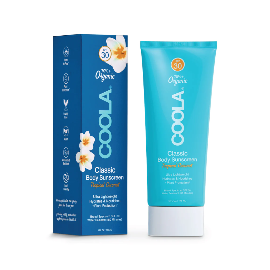 COOLA Classic Body Organic Sunscreen Lotion SPF 30 - Tropical Coconut