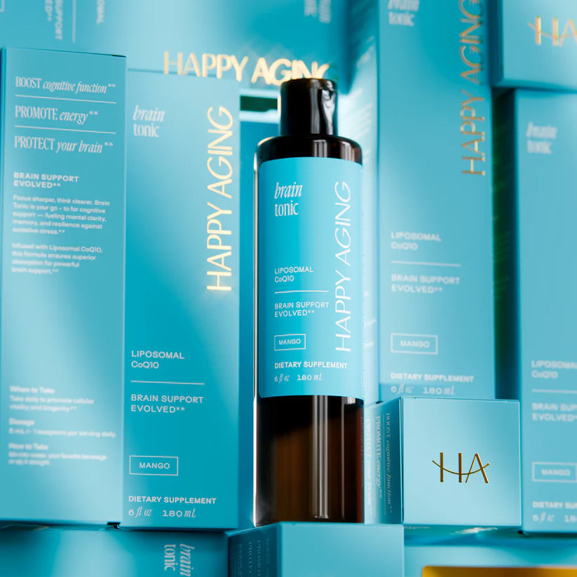 Happy Aging Brain Tonic Liposomal CoQ10