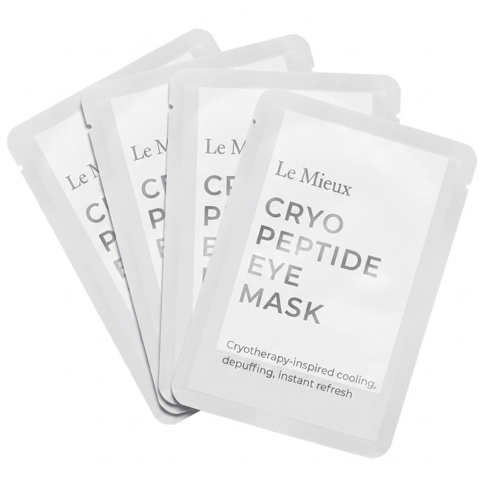 Le Mieux CryoPeptide Eye Mask - 4 PACK