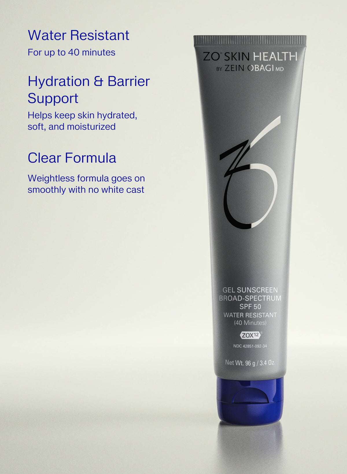 ZO Skin Health Gel Sunscreen Broad-Spectrum SPF 50 – skinBEAUTIFUL RX