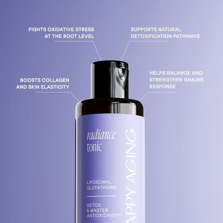 Happy Aging Radiance Tonic Liposomal Glutathione