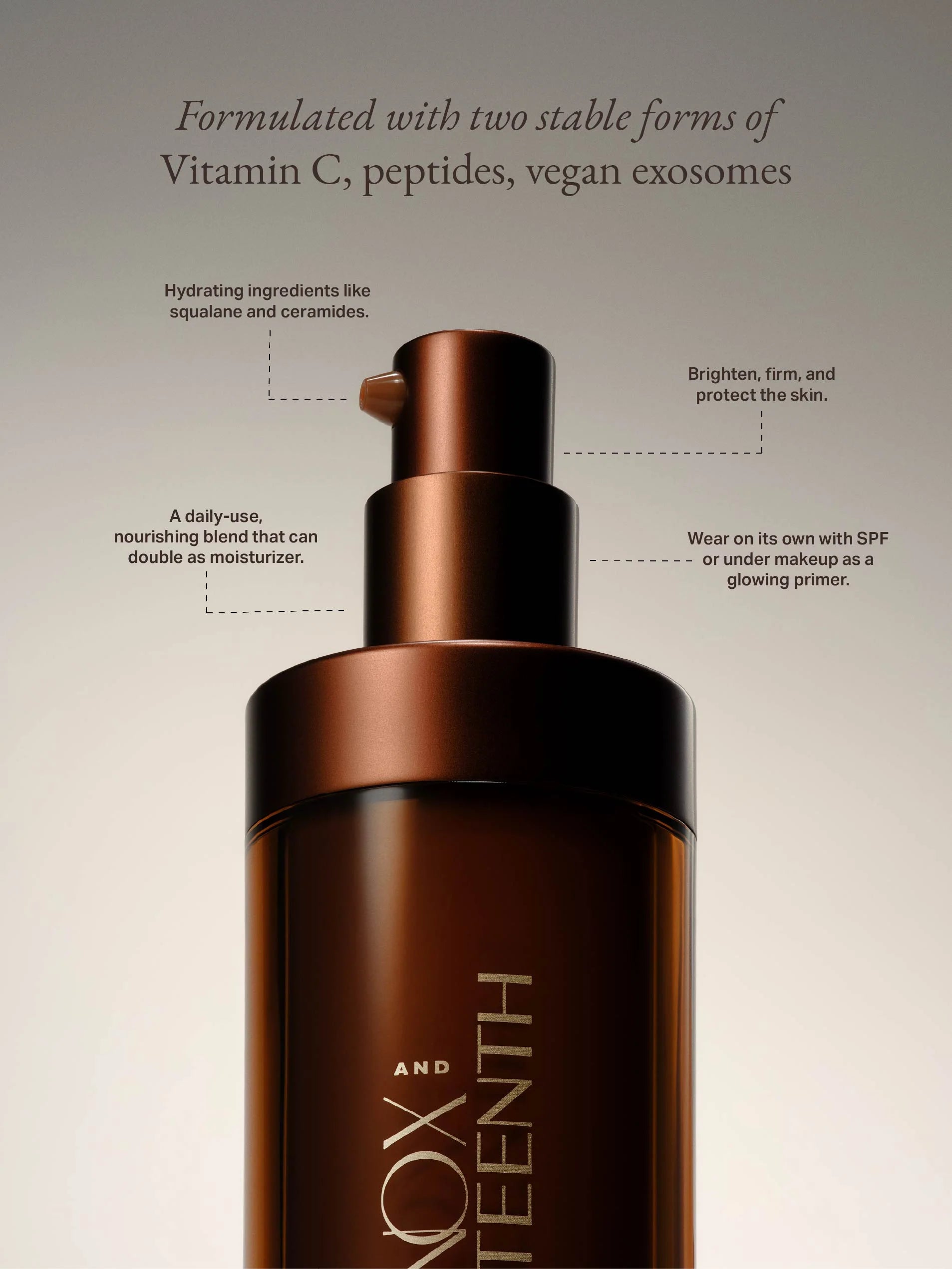 Lenox and Sixteenth The Preservationist Vitamin C Cream Serum