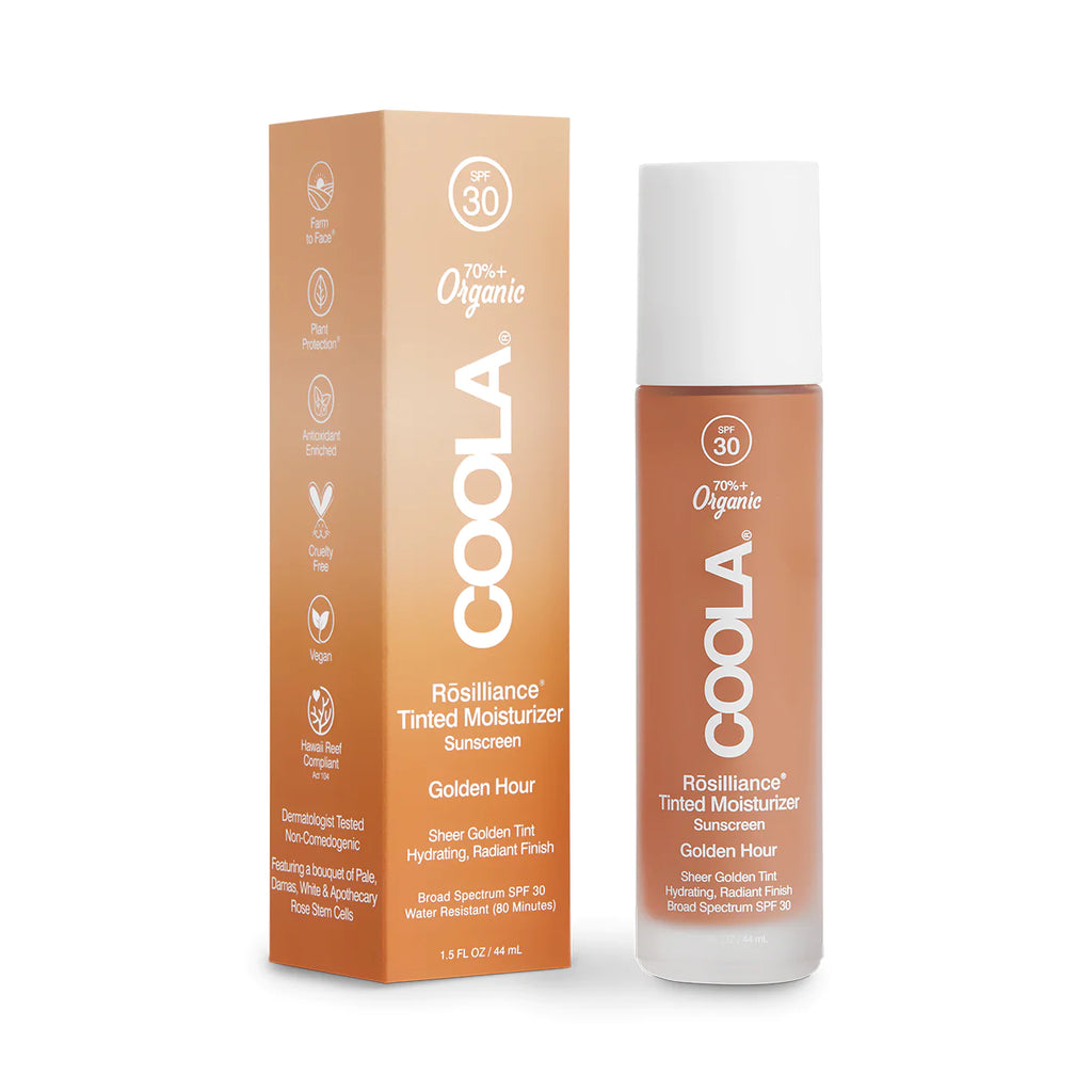 COOLA Rōsilliance® Tinted Moisturizer Organic Sunscreen SPF 30 - Golden Hour