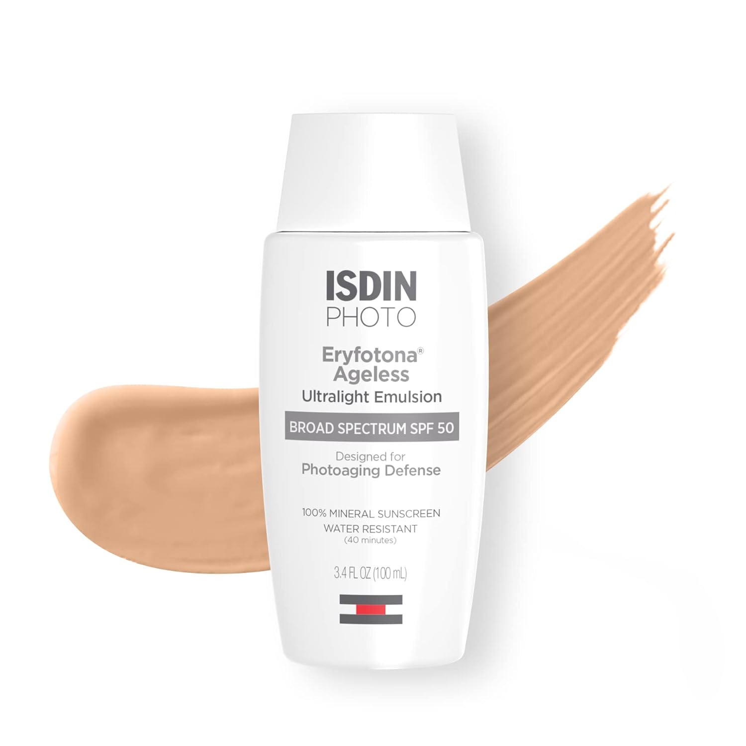 ISDIN Eryfotona Ageless Ultralight Tinted Mineral Sunscreen