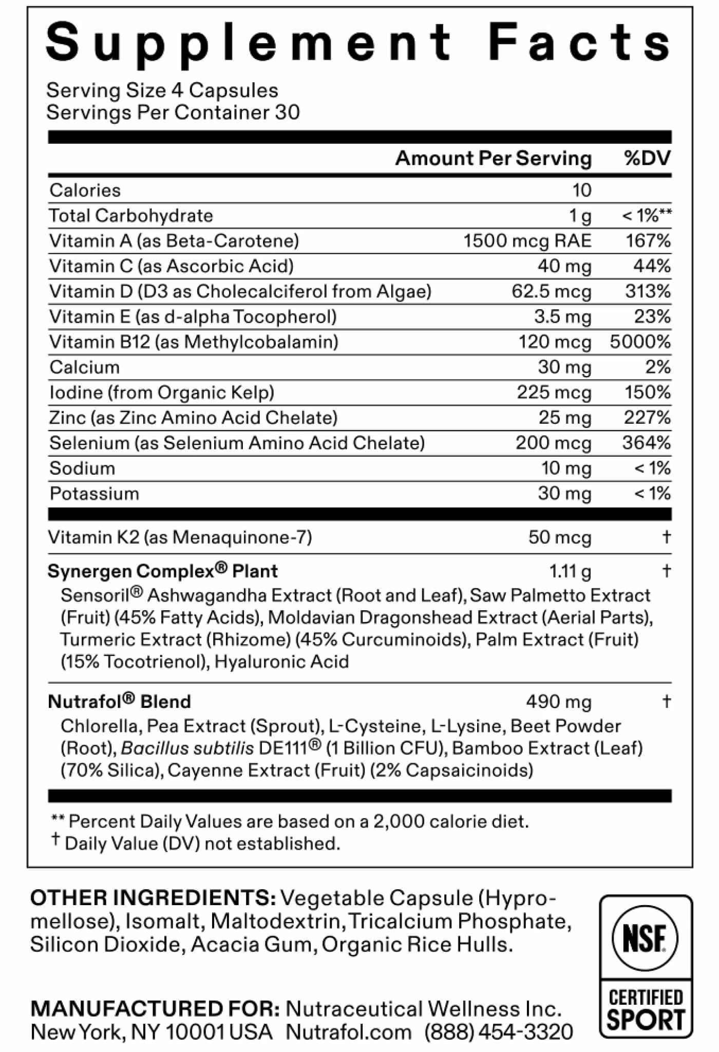 Nutrafol Women - 3 Month Supply
