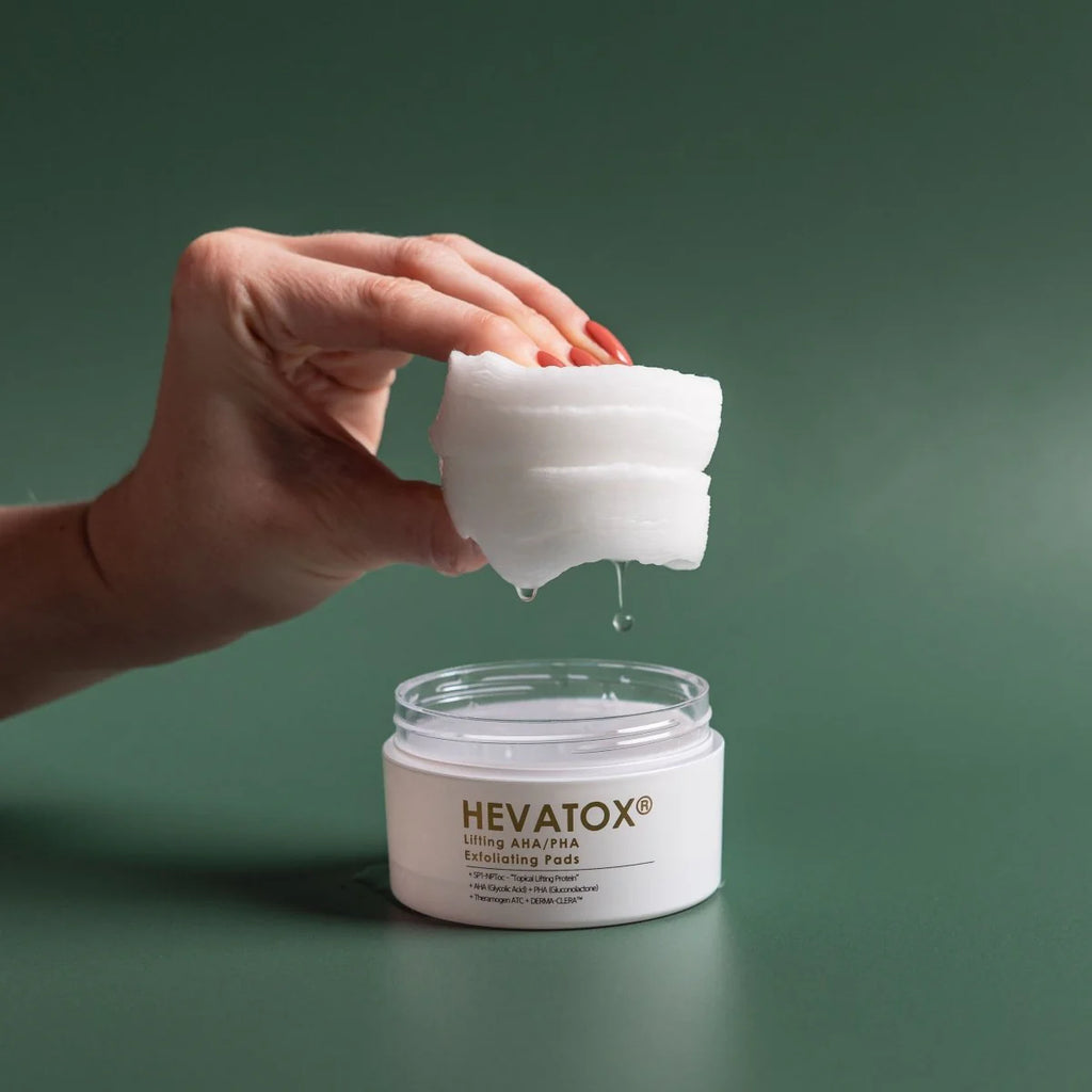 Hevatox AHA/PHA Exfoliating & Firming Pads