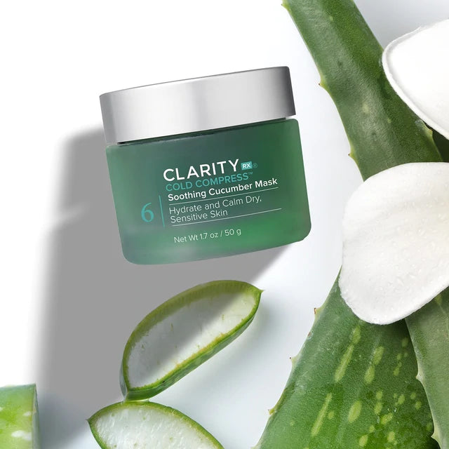 ClarityRx Cold Compress™ Soothing Cucumber Mask