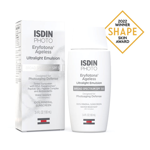 ISDIN Eryfotona Ageless Ultralight Tinted Mineral Sunscreen