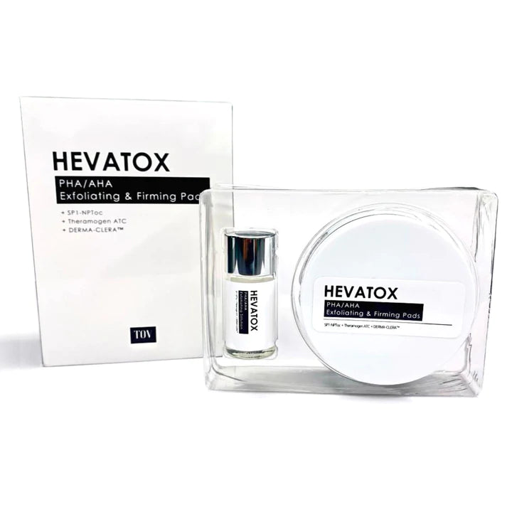 Hevatox PHA/AHA Exfoliating & Firming Pads