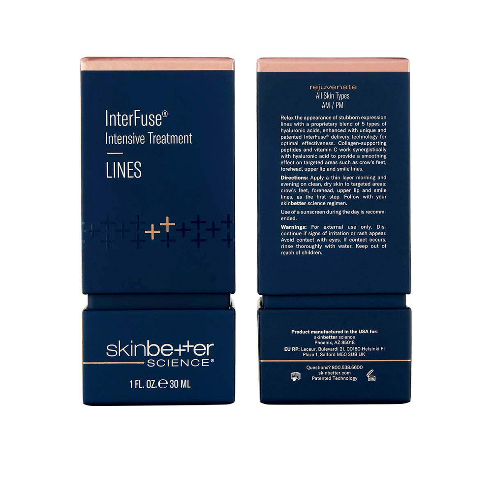 Skinbetter InterFuse Intensive Treatment LINES
