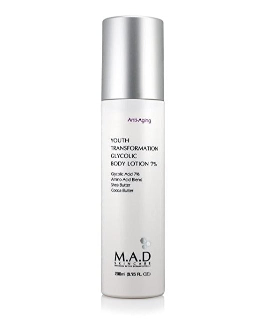M.A.D Skincare Youth Transformation Glycolic Body Lotion 7%
